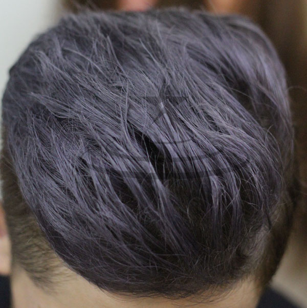 HOT Nhuộm tóc màu tím than nam NỔI BẬT và phong cách